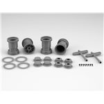J Concepts Tribute - 1/24Th Mini Monster Truck Wheel W/ Accessories (Gray)