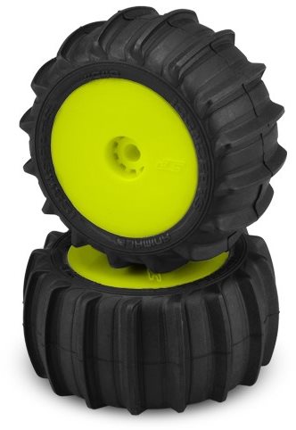 J Concepts Animal - Green Compound - Pre-Mounted, Yellow Wheels