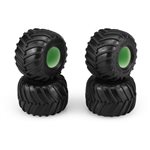 Golden Years - Blue Compound, 1/24Th Mini Monster Truck Tire, 4P