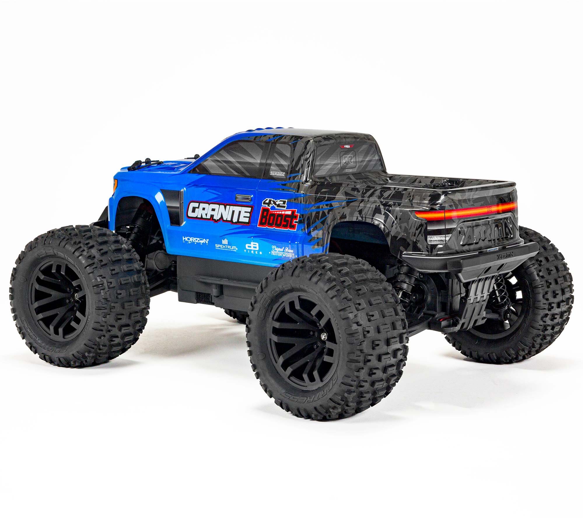 Arrma 1 10 Granite 4x2 Boost Mega 550 Brushed Monster Truck Rtr With B 