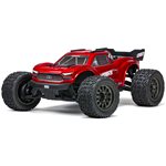 ARRMA 1/10 VORTEKS 4X2 BOOST MEGA 550 Brushed Stadium Truck RTR, Red