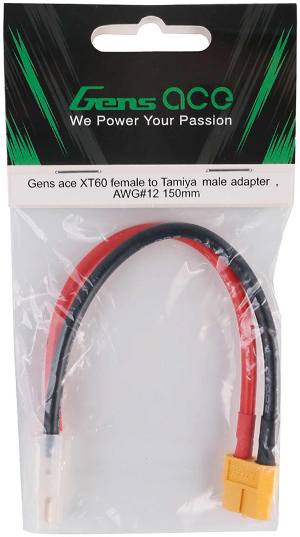 Gens Ace Xt Female To Tamiya Male Adapter Cable Gens Ace Geax F Tf