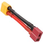 XT60 male to Deans(T) female adapter cable