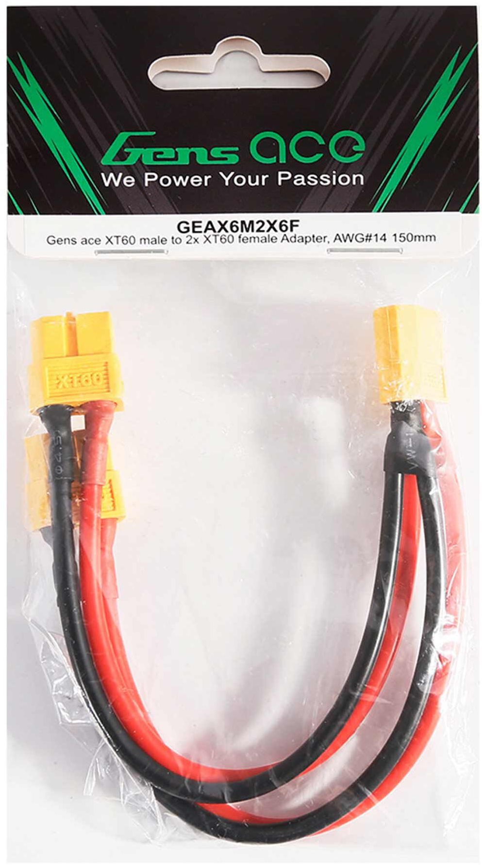 Gens Ace XT60 parallel charging Adpt Gens Ace Dual charger