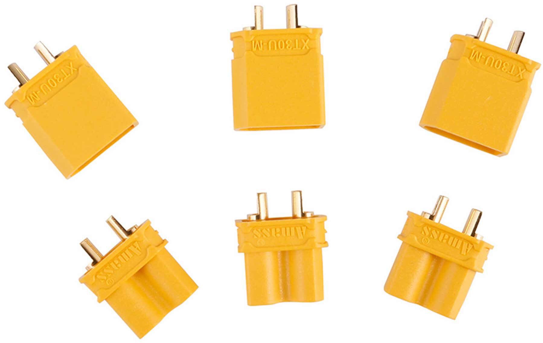 Gens Ace XT30 male & female plug (3 pairs)