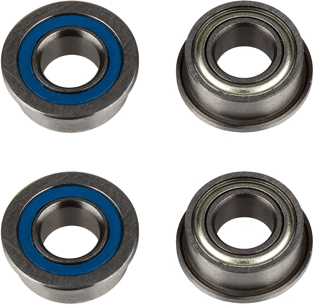 Associated Ft Bearings, 5X10x4mm, Flanged