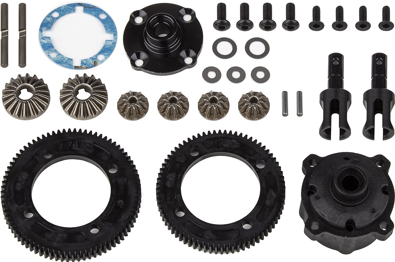 Associated Rc10b74.1 Ltc Differential Set, Center