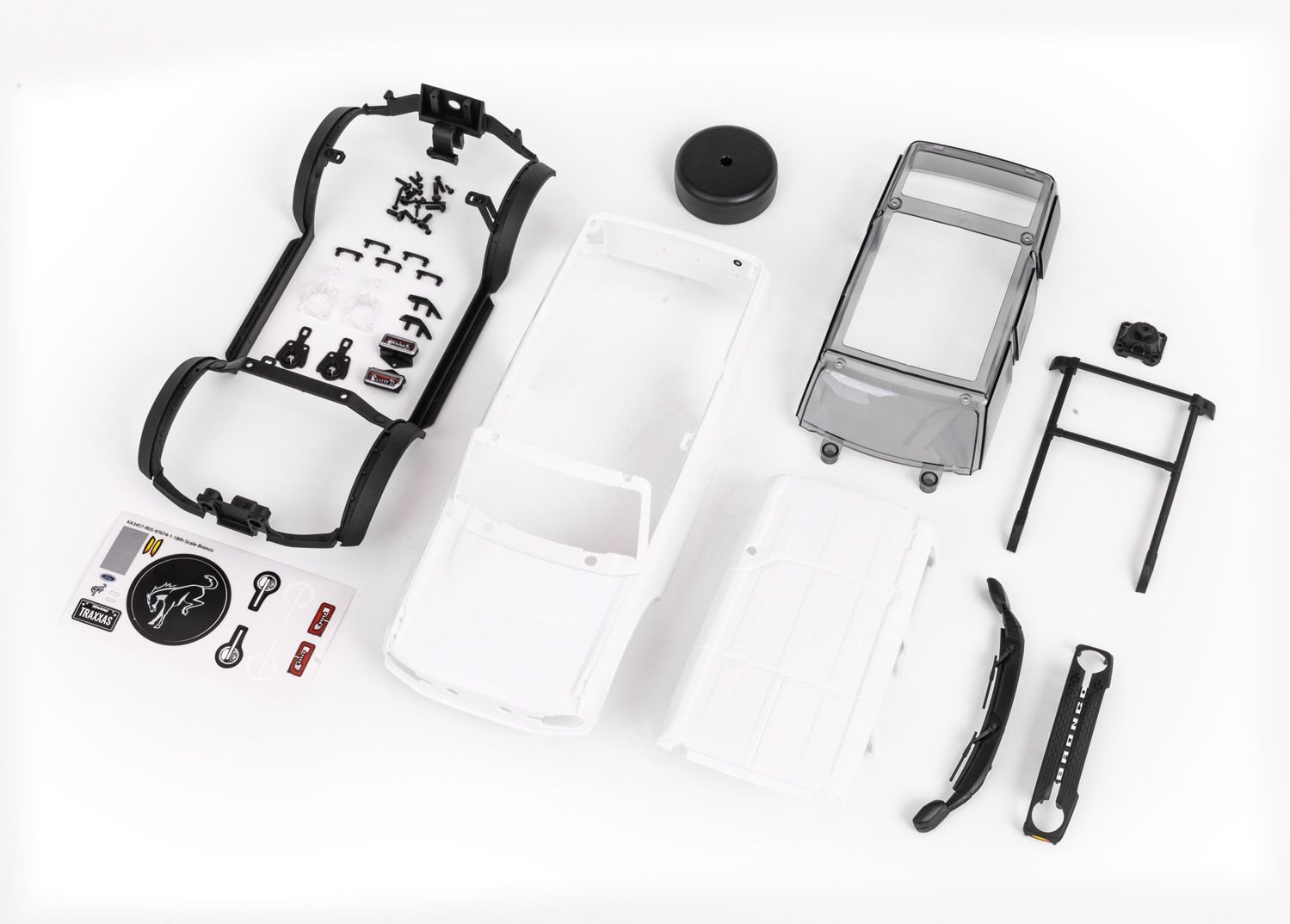 Traxxas Body 1/18 Bronco White