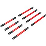 Traxxas Susp Link Set F&R Alum Red