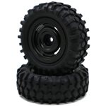 Classico4 Aluminum Wheels, Black With 60Mm Tires, Fits Tetra18 X