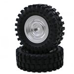 Classico4 Aluminum Wheels, Silver With 60Mm Tires, Fits Tetra18