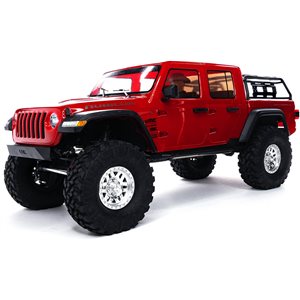 Axial 1/10 SCX10III Jeep JT Gladiator with Portals RTR, Red