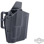 Lightweight Kydex Tactical Holster (Model: GLOCK 17 w/ TLR-1 / B