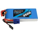 3500mAh 7.4V 2S1P RX Lipo Battery Pack with JR and EC3 Plug