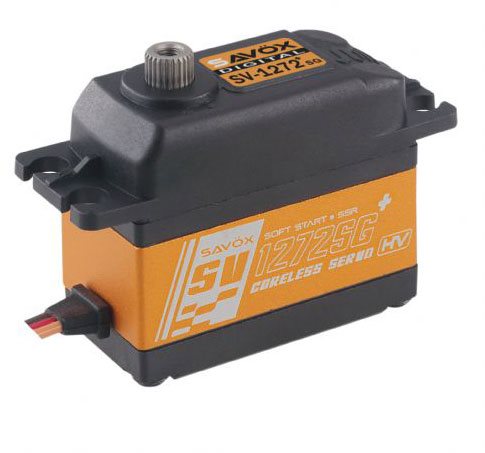 Savox High Voltage Coreless Digital Servo W/Soft Start, 0.10Sec / 416.