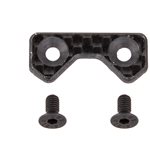 Factory Team Rc10 One-Piece Front Carbon Fiber Wing Button