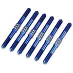 B6.4 Fin Titanium Turnbuckle Set, 3.5 X 46Mm, Blue
