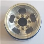 155 Aluminum Beadlock 5 Slot Wheel Natural
