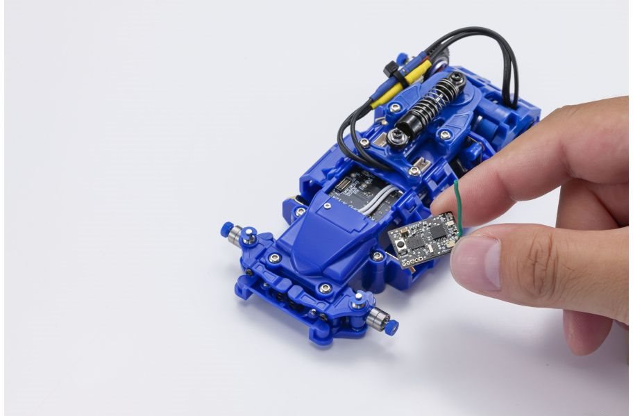 Kyosho Mini-Z Racer Mr-03Evo Sp Chassis Set Blue Limited (N