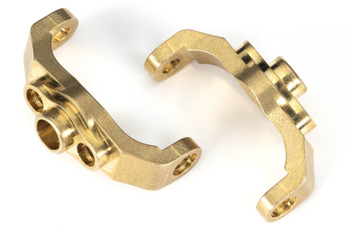 Traxxas Caster Blocks, Brass (L&R)