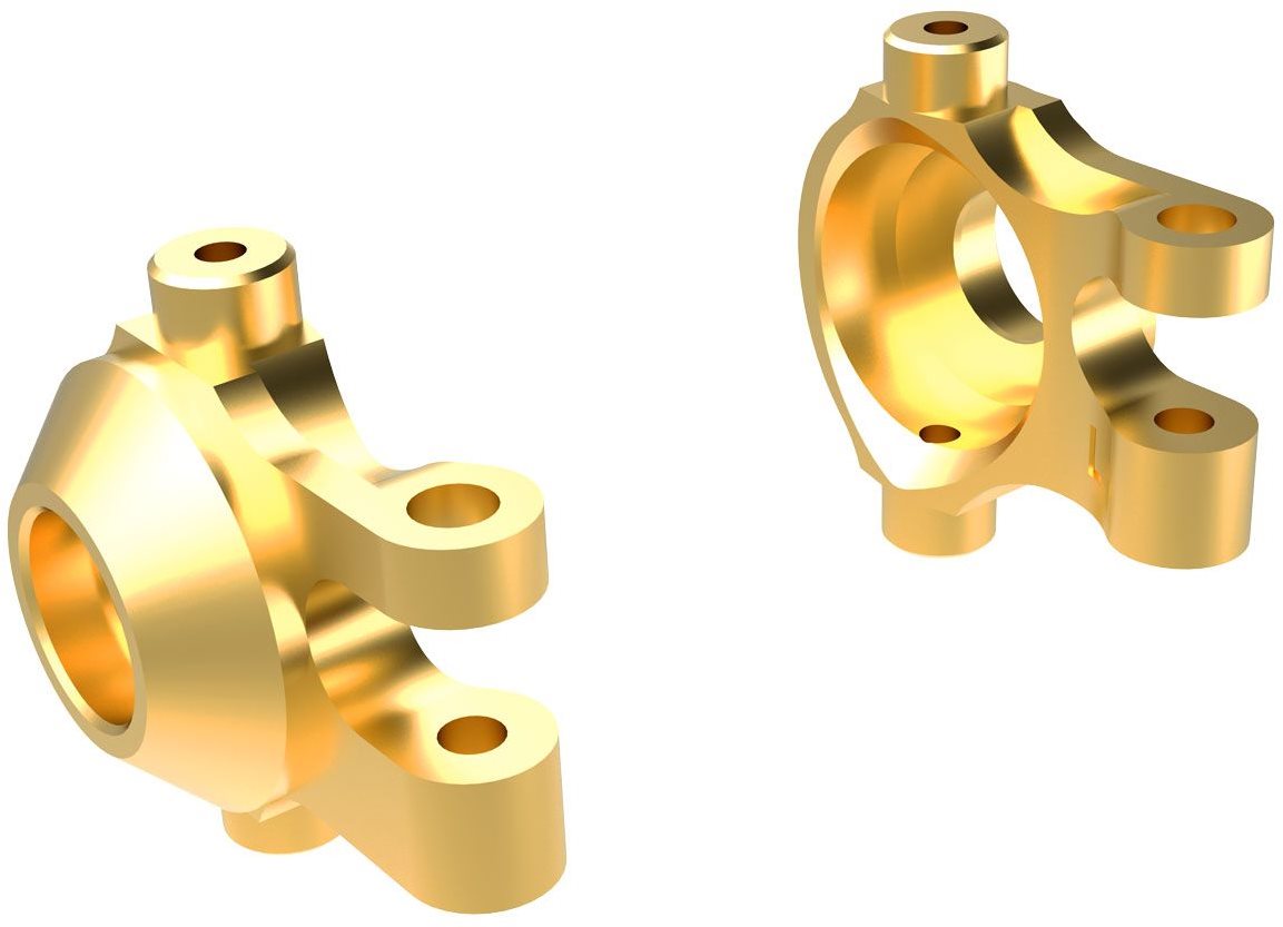 Traxxas Steering Blocks, Brass (L&R)