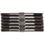 FT Titanium Turnbuckle Set, 3.5mm: RC10B6.4