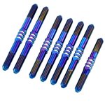 3.5mm Finisher Titanium Turnbuckle Set (7), Blue: Associated B74