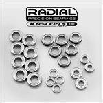 Radial Nmb Bearing Set: TLR 8Ight-X 2.0 XE 2.0