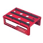 Metal Car Stand, Red, Fits 1/10 & 1/8 Vehicles
