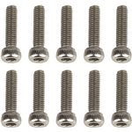 M2.6X10mm Shcs, Silver