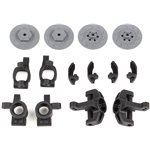 Steering & Caster Blocks, Rear Hubs: Reflex 14R
