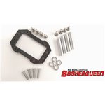 BasherQueen Carbon Fiber + Aluminum Servo Mount Arrma 6S 1/7 1/8