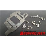 BasherQueen ESC Adapter Plate MAX6/MAX8/BLX/Firma/MambaX 8S Arrma 1/8 Series