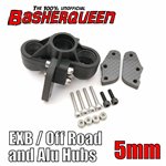 BasherQueen Carbon Fiber UHD Steering Plate A - All Arrma 1/8 1/7 EXB 5mm