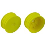 4Wd Front Wheels, 2.2" 12Mm Hex, +1.5Mm, Fluorescent