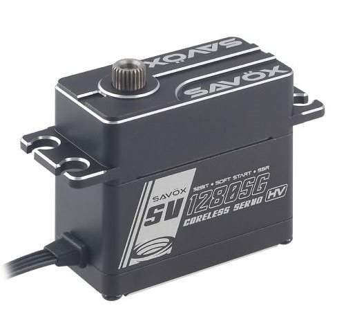 Savox High Voltage Coreless Steel Gear Monster Torque Servo With Soft