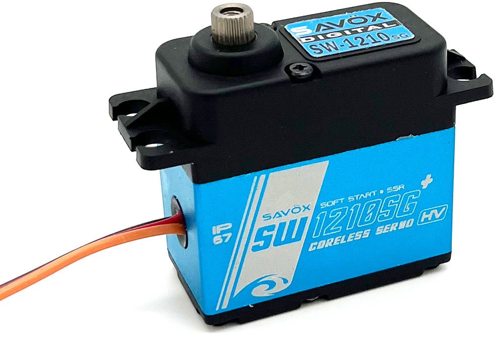 Savox Waterproof High Voltage Coreless Digital Servo With Soft Start,