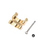 Rear Upper Link Mount, Brass: SCX24