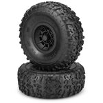 Landmines 2.9" Tires Pre-Mounted On Hazard Wheel, Green Compound