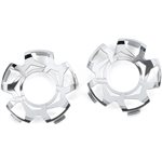 Clip-Lock Wheel Face Mirror Chrome for Ripper 5.7" Wheel (2)
