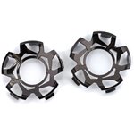 Clip-Lock Wheel Face Black Chrome for Ripper 5.7" Wheel (2)