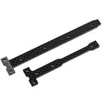 Rc10b74.2 Ft Carbon Fiber Stiff Chassis Brace Support Set, 2.5Mm
