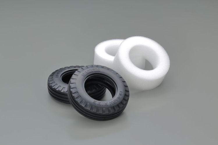 Tamiya Buggy Front Tires (2Pcs.)