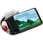7.4V 1100mAh 2S 35C LiPo Battery: SCX24