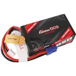 7.4V 850mAh 2S 60C Hard Case Lipo Battery: EC2