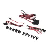 LED Set with Holder and Wire Keep: RZR Rey