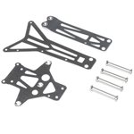 Top Chassis Brace and Standoffs, Front/Rear: RZR Rey