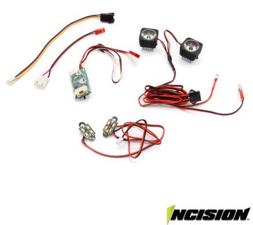 thumbnail image 2 of Vanquish Products Incision Series 2 LED Light Kit For VS4-10 Phoenix RC Crawler - Headlights, Taillights, Rock Lights 2 of 12
