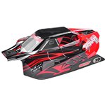 Polycarbonate Body, Asuga Xlr, Painted Red, Cut