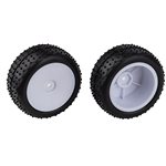 Reflex 14 Mini Pin Tires Mounted On Wide Wheels, White